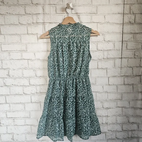 Mossimo Supply Co Green Sleeveless V-neck Sundress - Picture 2 of 11